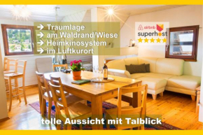 Wohlfühl-Ferienwohnung 80 qm, 8 Personen, Aussicht & Heimkino